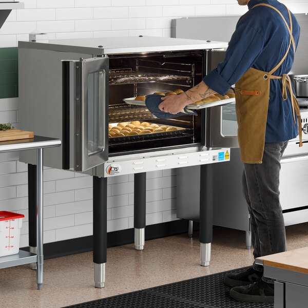 Single Deck Standard Depth Full Size Electric Convection Oven