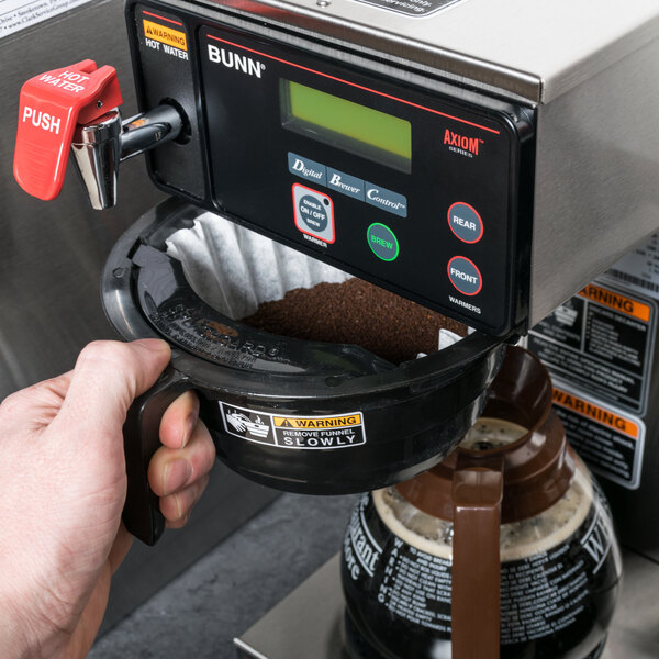 Bunn 38700.0002 Axiom 15-3 Automatic Coffee Brewer with 3 Lower Warmers - 120V - Image 6