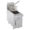 Cooking Performance Group FCPG15 Natural Gas 15 lb. Countertop Fryer - 26,500 BTU