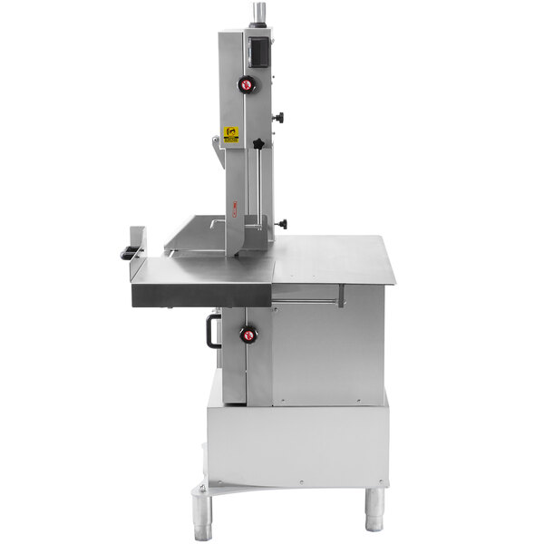 Avantco EMBS94SS 94" Blade Stainless Steel Floor Model Vertical Band Meat Saw - 3 hp, 220/240V, 3 Phase - Image 2