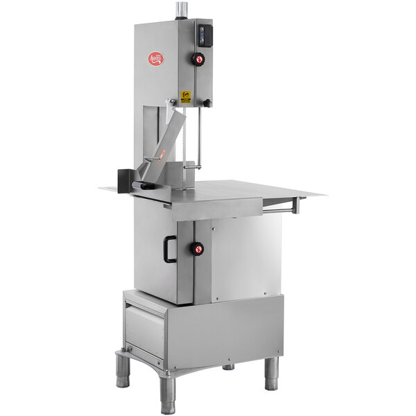 Avantco EMBS94SS 94" Blade Stainless Steel Floor Model Vertical Band Meat Saw - 3 hp, 220/240V, 3 Phase - Image 3