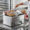 Avantco F202 30 lb. Dual Tank Medium-Duty Electric Countertop Fryer - 208-240V, 5400/7200W