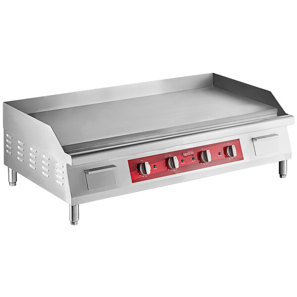 Avantco EG48N 48" Electric Countertop Griddle - 208/240V, 10482W-14000W - Image 2