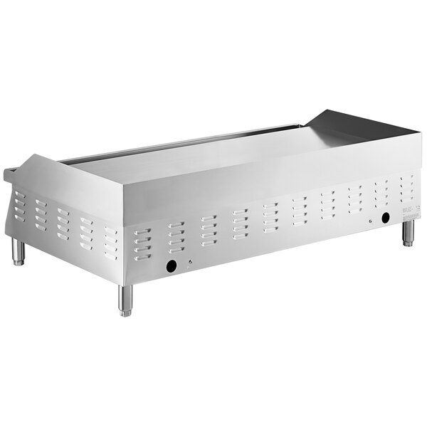 Avantco EG48N 48" Electric Countertop Griddle - 208/240V, 10482W-14000W - Image 4
