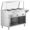 ServIt 423EST3WOPB Three Pan Open Well Electric Steam Table