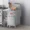 Avantco F4-ES-N 45-50 lb. Natural Gas Stainless Steel Floor Fryer - 85,000 BTU